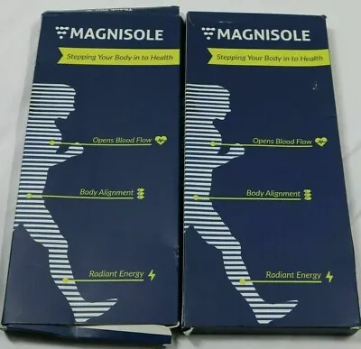 Magnisole Magnetic Sole Inserts Insoles 1 Pair Customizable Size Acupressure New • $21.95