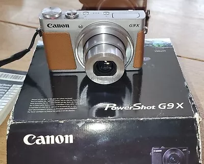 Canon Power Shot G9 X With Wi-Fi • £203