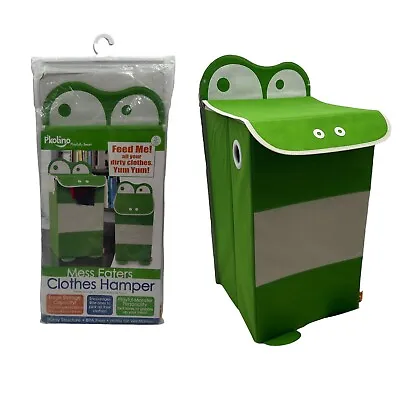 P'kolino Mess Eaters Monster Clothes Hamper Storage Bin Green 12  X 11  X 25  • $20