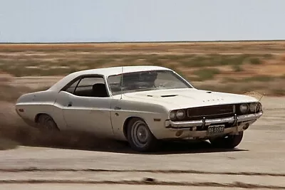 Vanishing Point 1970 Dodge Challenger Racing In Desert Car 24X18 Poster • $24.99