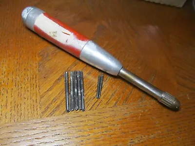 Millers Falls No. 100 Automatic Push Drill W/Some Bits - Works • $19.95