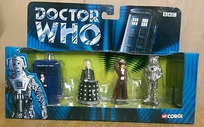 2006 NEW 1/64th SCALE DIE-CAST CORGI DR WHO TOM BAKERCYBERMANTARDIS & DAVROS   • $169.99