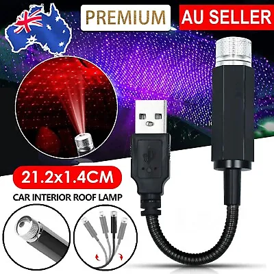 $8.99 • Buy Car USB Star Ceiling Light Sky Projection Lamp Romantic Atmosphere Night Lights