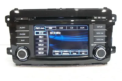  Mazda CX9 2015 CD Touch Screen Navigation Radio OEM TK22-66-DV0C *A2696 • $74.40