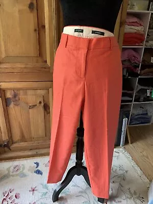 J.Crew City Fit Skimmer Wool Blend Salmon Front Zip Pants 8 NWT!! • $29.99