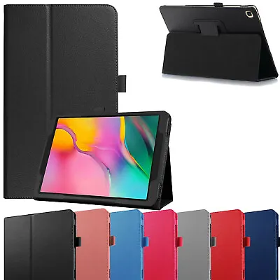 Samsung Galaxy Tab A 10.1 (2019) T510/T515 Leather Tablet Stand Flip Cover Case • £5.79