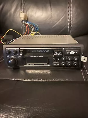 Kenwood KRC-210 AM/FM Stereo Cassette Tape Receiver Car Dash Vintage With Box • $89.99