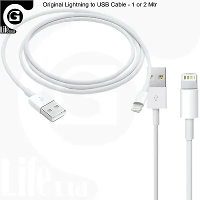 Original 100% Genuine Charger USB Data Cable Apple Lead For All IPhone's IPad UK • £7.99