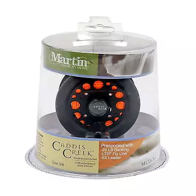  Caddis Creek 6/5 Single Action Fly Fishing Reel • $15.78