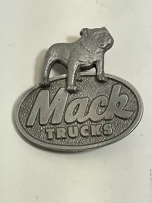 MACK Truck Bulldog EMBLEM NAMEPLATE Badge Side Fender Plate Ornament METAL Art • $79.20