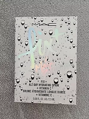 MAC M.A.C COSMETICS Fix+ Magic Radiance Hydrating Spray Vit C Primer Trial Size • $2.32