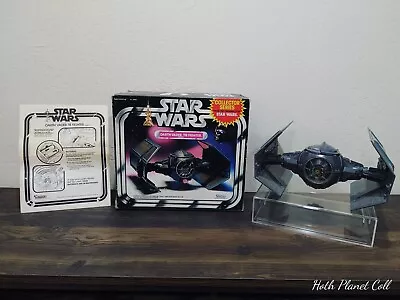 Star Wars Vintage Kenner 1983 Darth Vader Tie Fighter Vehicle Collector Series • $269