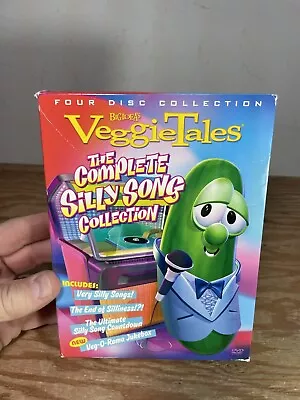 Veggie Tales The Complete Silly Songs Collection 4 Disc DVD Set • $11