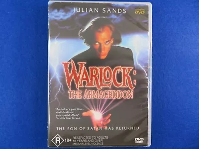 Warlock The Armageddon - Julian Sands - DVD - Region 4 - Fast Postage !! • £5.58