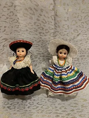 Price Reduction! A Pair Of Madame Alexander Dolls. “Mexico” Vintage • $39.99