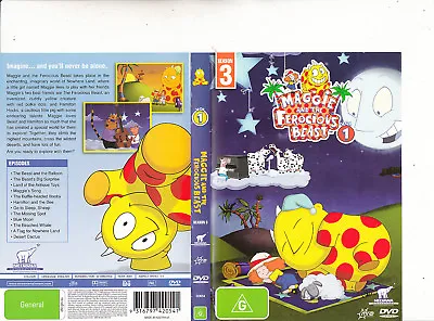 Maggie And The Ferocious Beast-[Season 3-Vol 1]-12 Episodes-Animated MATFB-DVD • $19.28