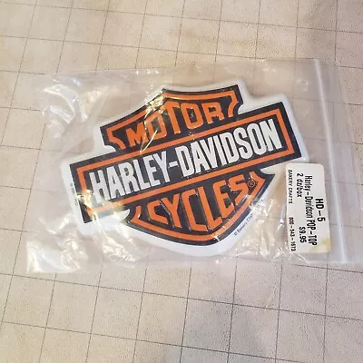 Bakery Crafts Pop Tops Harley Davidson Logo Cake Toppers Decoration Motorcycle • $9.99