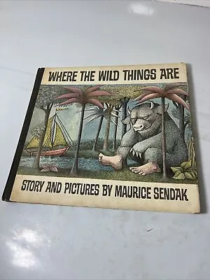 Where The Wild Things Are - Maurice Sendak 1st Edition Early Printing 1963 • $225.99