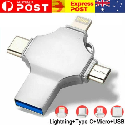 $37.99 • Buy 1TB USB 3.0 Flash Drive External Storage Photo Memory Stick For Android IPhone