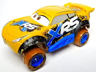 Disney Pixar Cars Mud Racing Cruz Ramirez Xrs #51 Yellow 1:55 Piston Cup Racer • $12.99