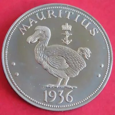 Mauritius 1936 Edward Viii Proof Pattern Milled Edge Crown • £20.95