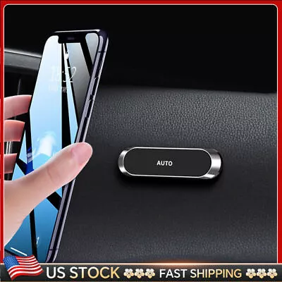 Strip Shape Magnetic Car Phone Holder Stand For IPhone Magnet Mount Accessoriezs • $6.75