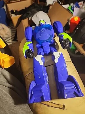 Hasbro Playskool Heroes Transformers Rescue Bots Blurr 12  Figure • $5