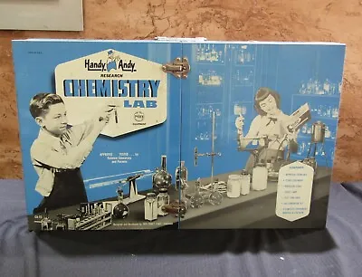 Vtg Skil Craft/Handy Andy Research Chemistry Lab CA15 Set W/Orig Books SJ238 • $149.95