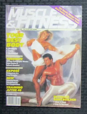 1988 Oct MUSCLE & FITNESS Bodybuilding Magazine VG+ 4.5 Cory Everson • $20.25