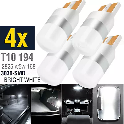 4x  T10 LED White Car Interior Light Parker Bulb Wedge Globe Nature White 5500K • $12.99
