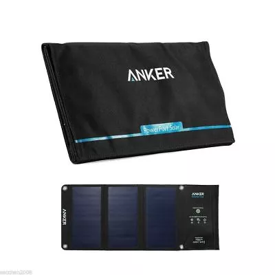 $143.48 • Buy Anker Portable Solar Charger 21W 2-port USB SOLAR Charger For IPhone 6/Galaxy