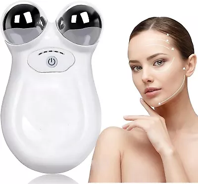 Microcurrent Facial Device Face Neck Anti Aging Wrinkle Reducer Massager Skincar • $37