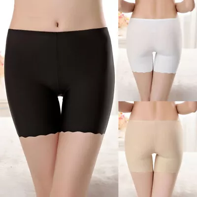 1pc Ladies Safety Boxer Shorts Cotton Anti Chafing Long Leg Knickers Underwear • £3.59