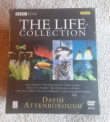 LIFE COMPLETE BBC NATURE SERIES 24 Disc DVD COLLECTION BOXSET DAVID ATTENBOROUGH • £37.99