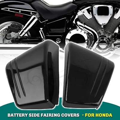 Left Right Battery Side Covers For Honda VTX 1800 C/Custom 2002-2004 2006-2008 • $39.88