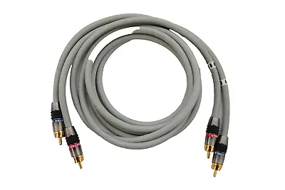 Monster Cable M350i M Series Audiophile Gold Turbine Tip Audio Cables 5ft 1.5M • $24.99
