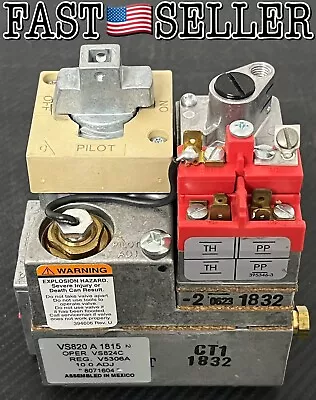 Honeywell 8071604 - VS820A 1815 Frymaster Millivolt Gas Valve - NEW IN BOX! • $427.35