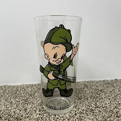 Vintage ELMER FUDD Pepsi Collector Series Warner Bros. Drinking Glass 1973 6.25  • $18