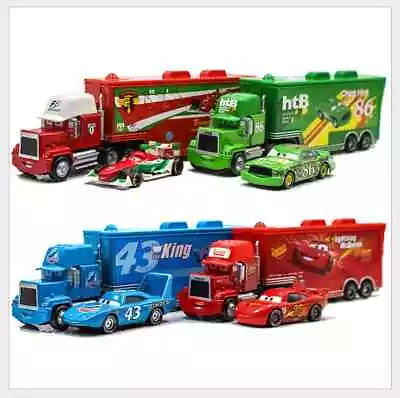 $12.99 • Buy Disney Pixar Cars Lightning Mcqueen Truck Mack Car The King Kids Toy