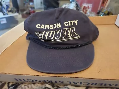 Vintage Days Carson City Lumber Advertising Trucker Snapback Hat Cap • $14