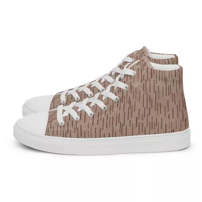 $89.95 • Buy Bulgarian Raindrops Camouflage Men’s High Top Canvas Shoes