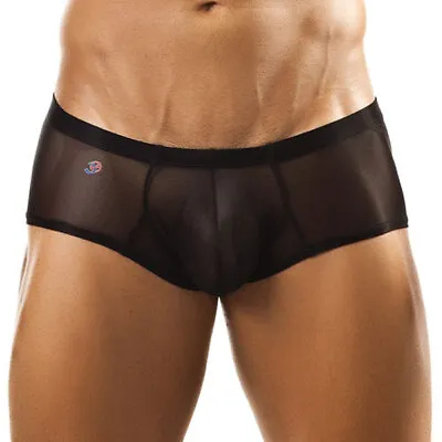 Joe Snyder Enhancement Boxer Trunk JSBUL03 Black Mesh • $54.95