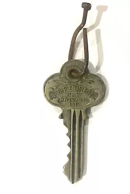 Vintage Key P&F Corbin Harvard New Britain CT CR1188709 2” Lock Door • $7.59