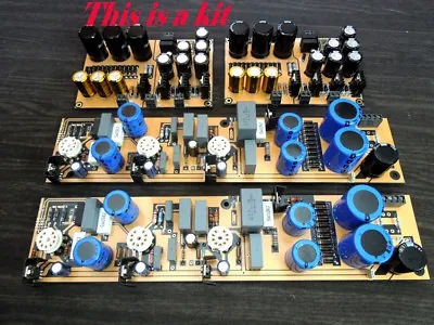 German D.Klimo LAR Gold Plus Tube MM/MC Phono Stage Pre-Amplifier Board DIY Kit • $298.87