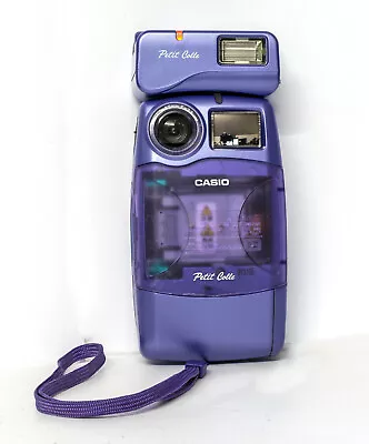 Violet Casio ZR-1  Petit Colle  (sold Only In Japan In 1998) Digital Seal Camera • $25