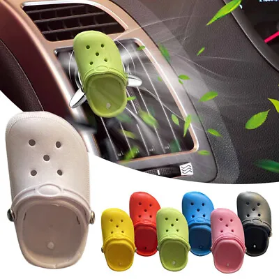 Creative Car Air Freshener Vent Clip Mini Croc Shoes Fragrance Aroma Diffuser AU • $12.28