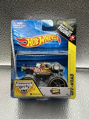 HOT WHEELS 1:64 MONSTER JAM TEAM FIRESTORM FIGURE TRACK ACE TIRES 2013 Off-road • $13.99