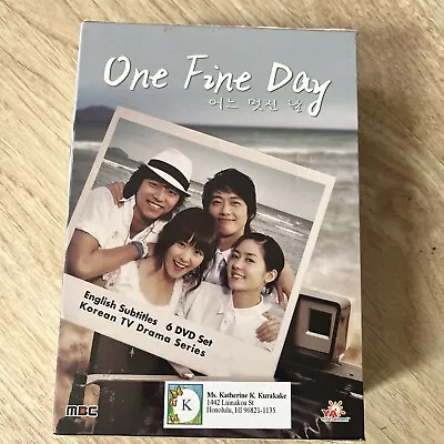 One Fine Day Korean Drama DVD Box Set OOP 1 And 2 MBC Complete Set • $35