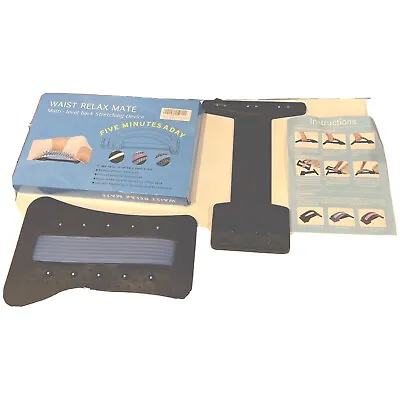 WAIST RELAX MATE Multi Level Back Stretching Device Relieve Chronic Pain NIB • $18