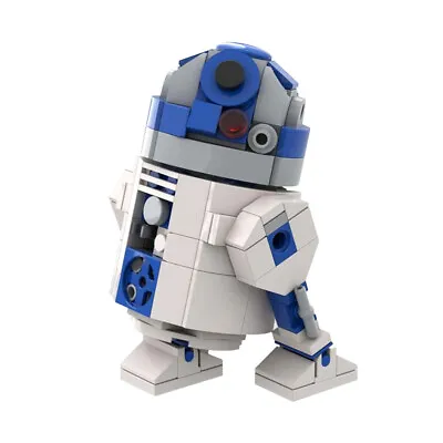 193 PCS MOC Star Wars R2-D2 With Rotate Body Head Building Block Set Kids Gifts • $29.69